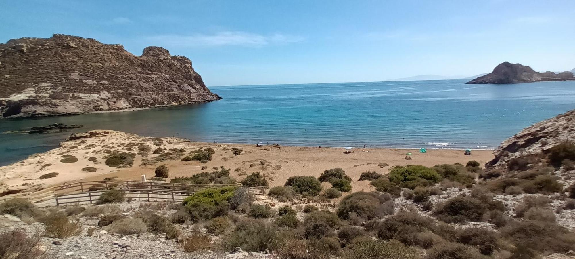 Apartamento Tranquilo Cerca De Buena Piscina Y Con Buen Aire Acondicionado Aguilas Exterior photo