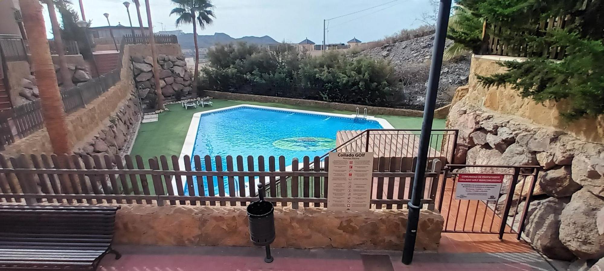 Apartamento Tranquilo Cerca De Buena Piscina Y Con Buen Aire Acondicionado Aguilas Exterior photo