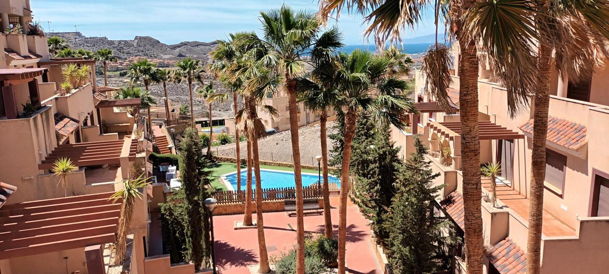Apartamento Tranquilo Cerca De Buena Piscina Y Con Buen Aire Acondicionado Aguilas Exterior photo